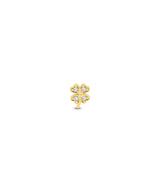14 Ayar Altın Heart Clover Piercing