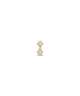 14K Gold Soulmate Piercing