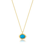 Hülya Aqua Kolye