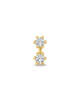 14K Gold Soulmate Piercing