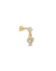 14 Ayar Altın Sweet Love Piercing