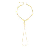 14K Gold Sol Mare Hand Bracelet