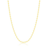14K Gold Maxi Lumina Disc Necklace