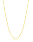 14K Gold Midi Lumina Disc Necklace