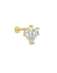 14 Ayar Altın Glow Piercing