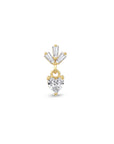 14 Ayar Altın Heart Charm Piercing