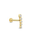 14 Ayar Altın High Five Piercing