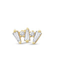 14 Ayar Altın Art Deco Piercing
