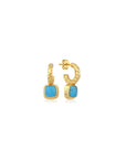 Aqua Luna Earring