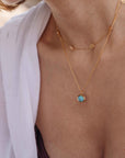 Aqua Luna Kolye