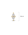 14K Gold Bloom Piercing