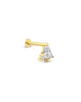 14K Gold Kristal Piercing