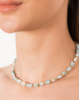 Sky Mist Gold Necklace