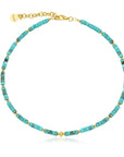 Icy Bloom Gold Kolye