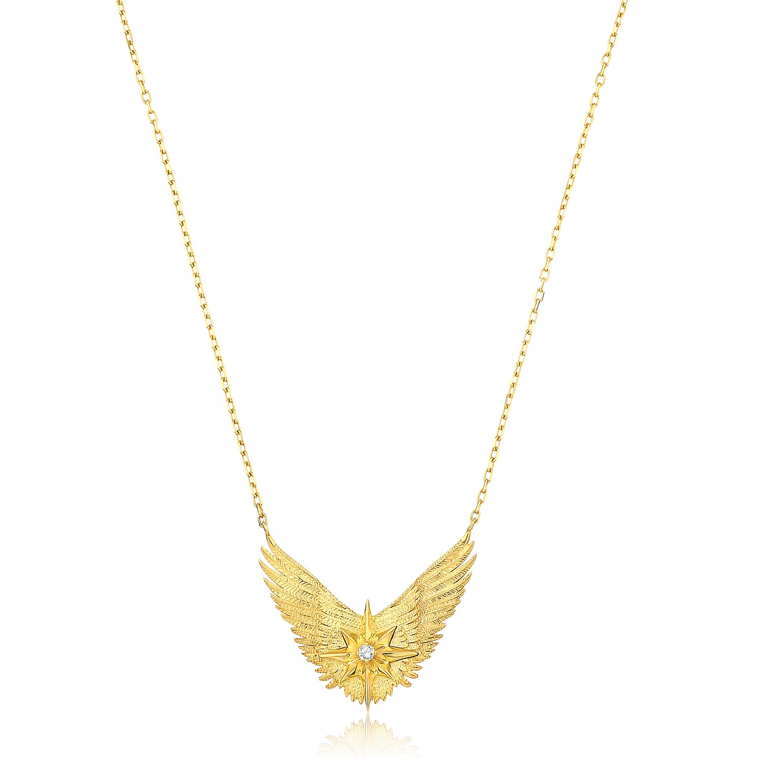 14K Atria Star Necklace Bendis Design