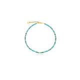 Icy Bloom Gold Kolye