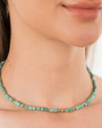 Icy Bloom Gold Kolye