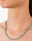 Icy Bloom Silver Necklace
