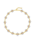 Elodie Amber Crystal Necklace