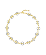 Elodie Yellow Crystal Necklace
