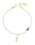 Deniz Letter Bracelet