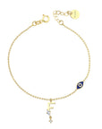 Deniz Letter Bracelet