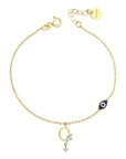 Deniz Letter Bracelet