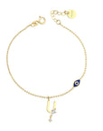 Deniz Letter Bracelet