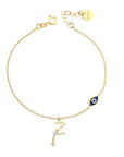 Deniz Letter Bracelet