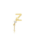14K Gold Harf Tragus Piercing