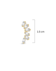 14K Gold 6 Steps Piercing