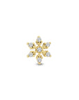 14 Ayar Altın Ice and Star Piercing