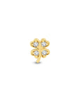 14 Ayar Altın Heart Clover Piercing