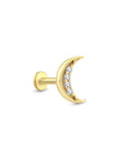 14 Ayar Altın Moonlit Piercing