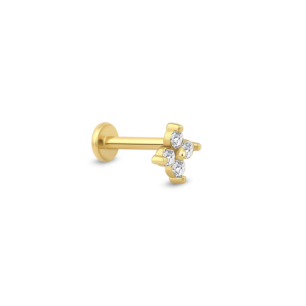 14 Ayar Altın Adora Piercing