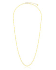 14K Gold Maxi Lumina Disc Necklace