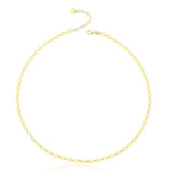 14K Gold Mini Lumina Disc Necklace