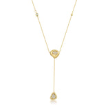 14K Gold Rise Kolye