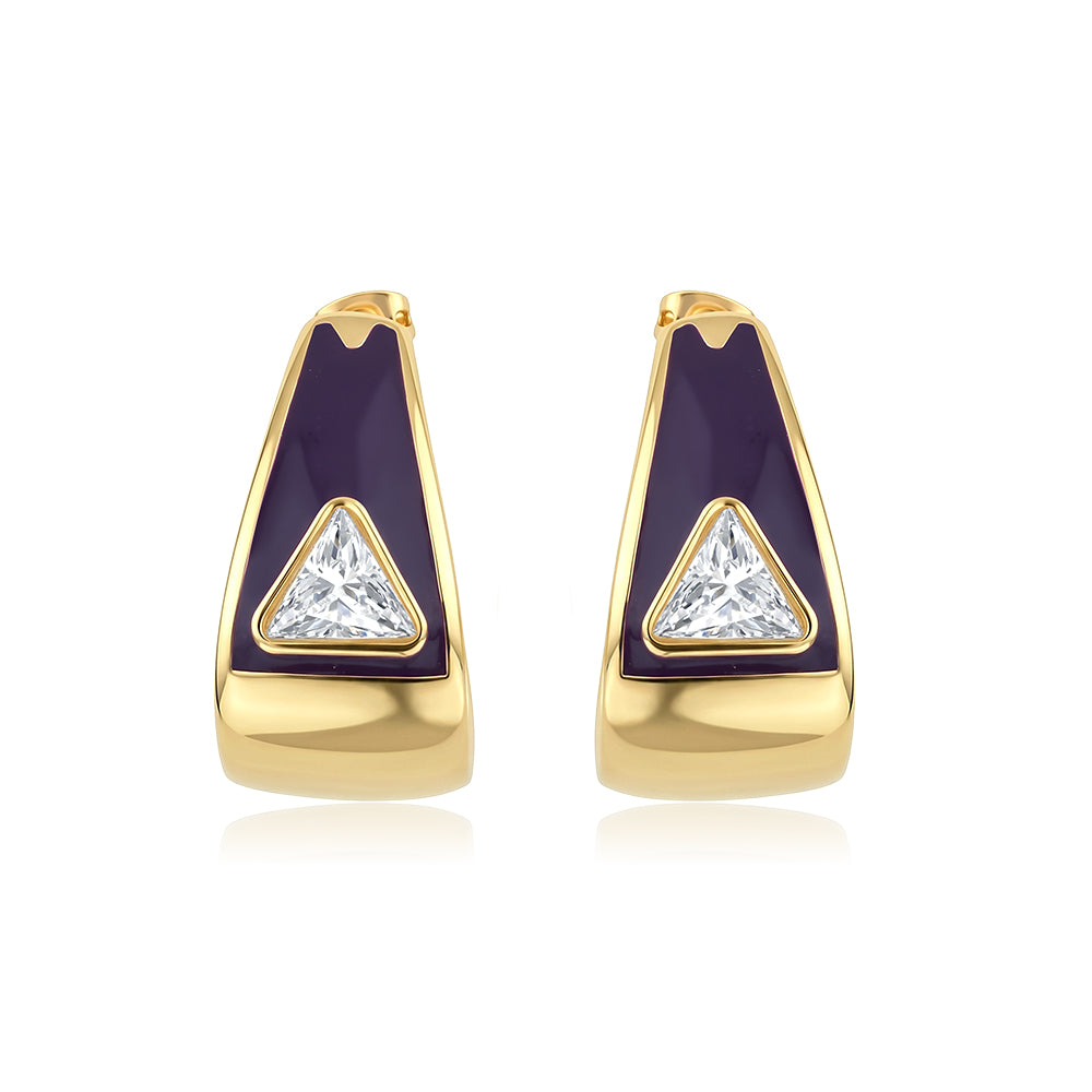 Diva Violet Earring
