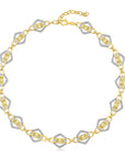 Elodie Yellow Crystal Necklace