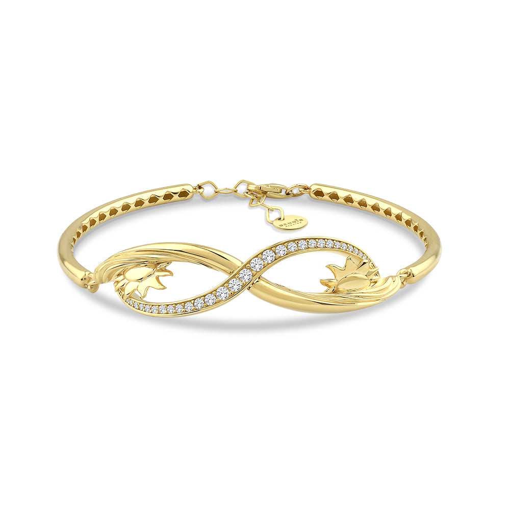 Alya Albora Gümüş Bileklik