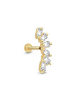14 Ayar Altın 6 Steps Piercing