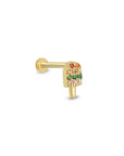 14 Ayar Altın Ice Cream Piercing