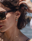 Mira Blue Earring