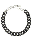 Matte Enamel Chain Necklace