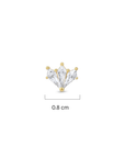 14 Ayar Altın Glow Piercing