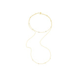 Double Stone Necklace