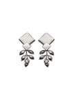 Square Leaf Earrings