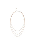 Katmer Mirrored Triple Necklace Short