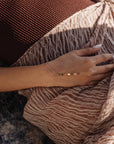 14K Gold Lumina Disc Hand Bracelet